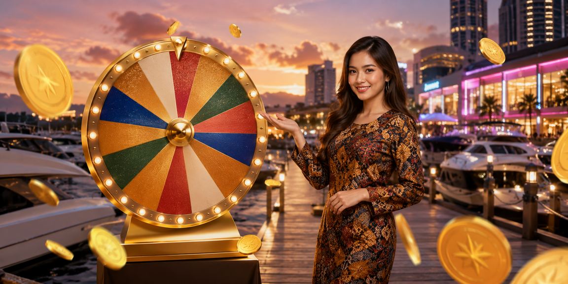 Undian bertuah Malaysia dengan motif batik tradisional