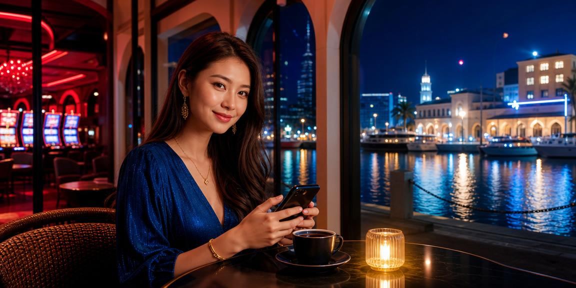 Pemain Malaysia menggunakan kasino mudah alih dengan permainan slot yang responsif